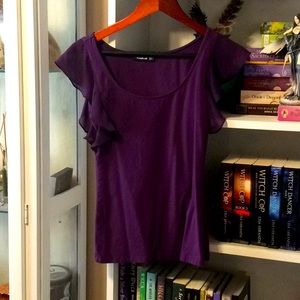 Patty Boutik flutter-sleeve blouse